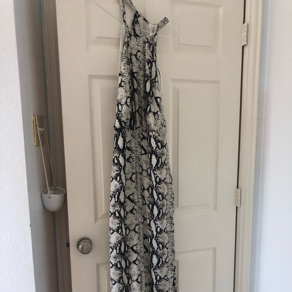 size M snake skin jumpsuit from reddress